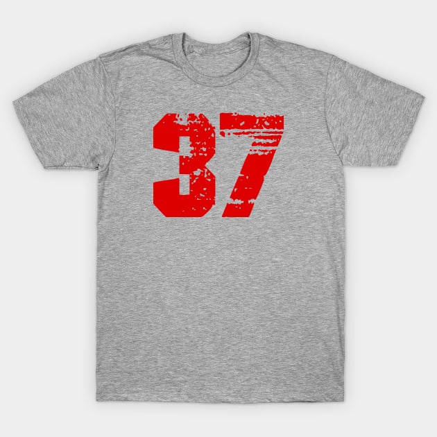 Thirty Seven 37 T-Shirt by OrangeCup